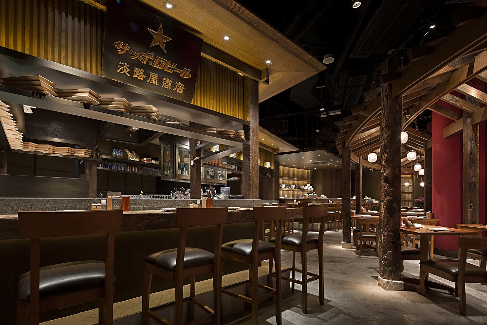 長沙門店裝修，餐飲門面中餐廳裝修設計